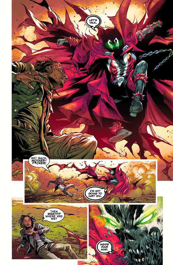 Interior preview page from King Spawn #49