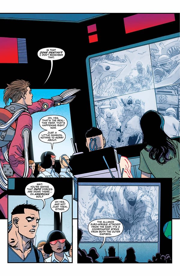 Interior preview page from Undiscovered Country #33