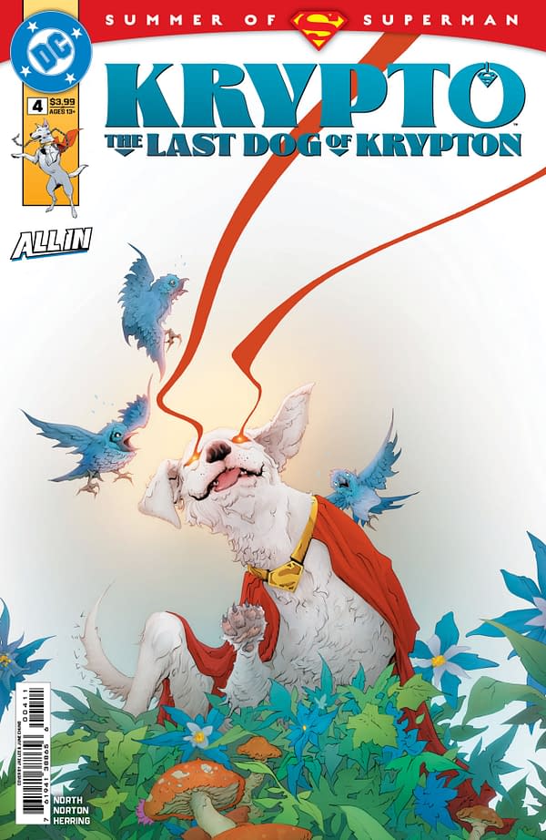 Cover image for Krypto: The Last Dog of Krypton #4