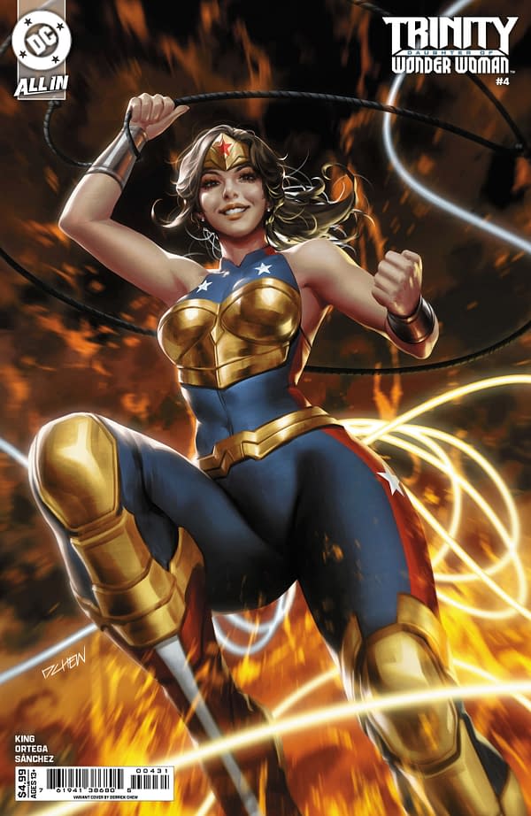 Cover image for Trinity: Daughter of Wonder Woman #4