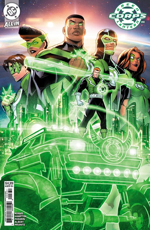 Cover image for Green Lantern Corps #8