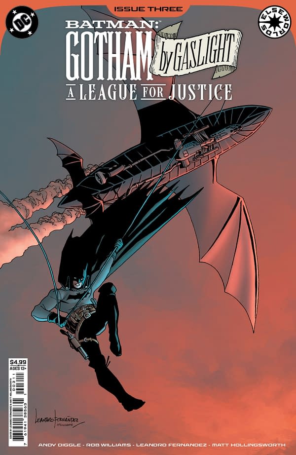 Cover image for Batman: Gotham by Gaslight - A League for Justice #3