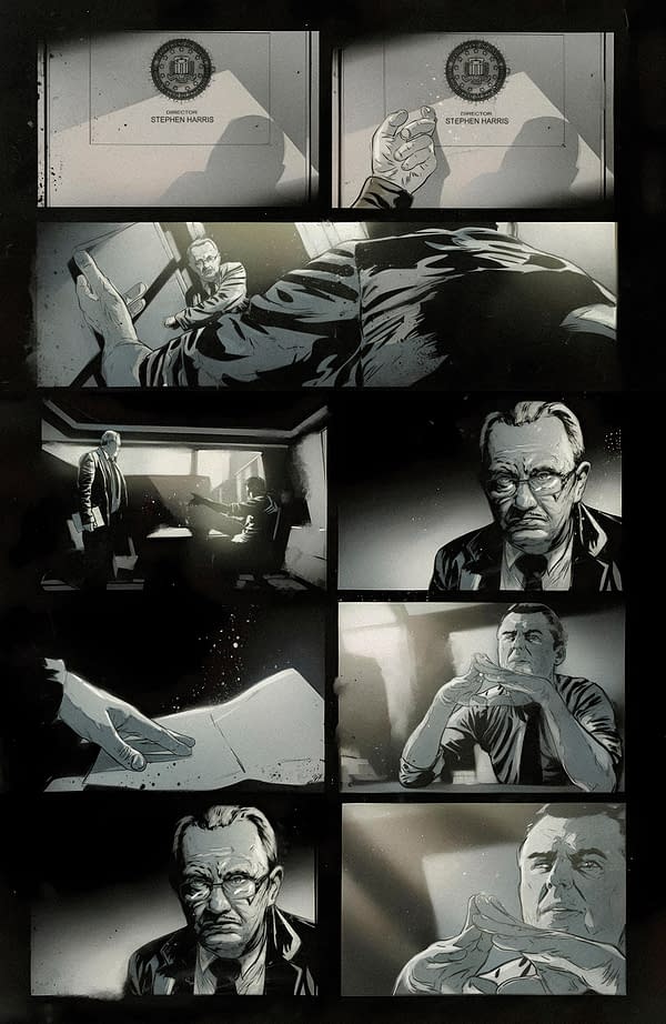 Interior preview page from 0725IM284 No Man's Land #1, by (W/A/CA) Szymon Kudranski, in stores Wednesday, September 17, 2025 from Image Comics