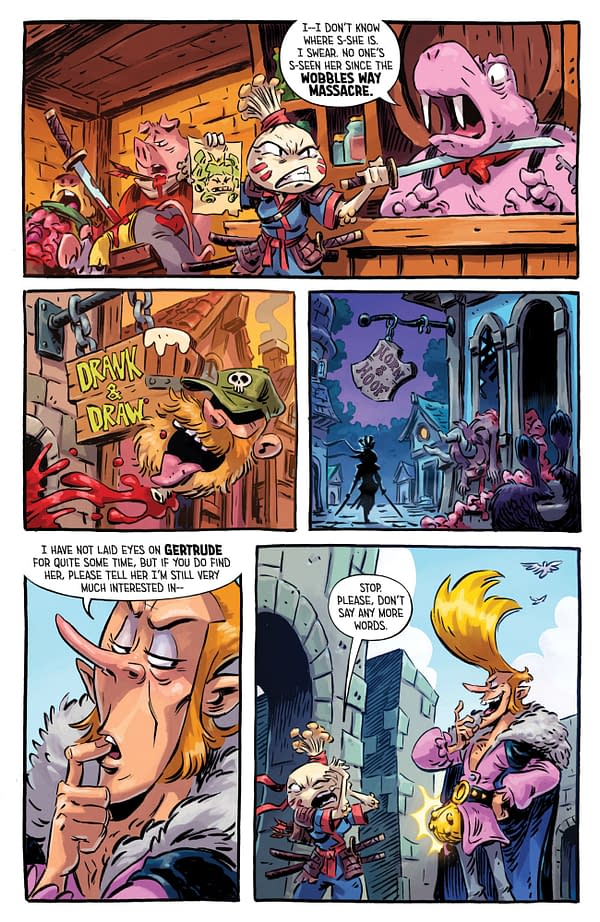 Interior preview page from I Hate Fairyland #44