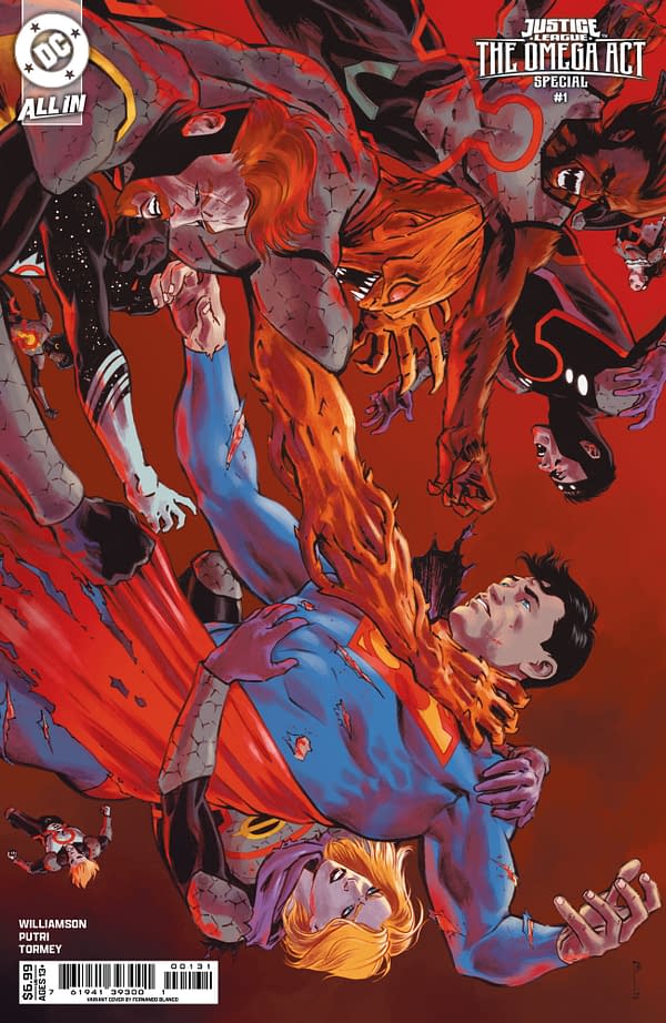 Cover image for Justice League: The Omega Act Special #1