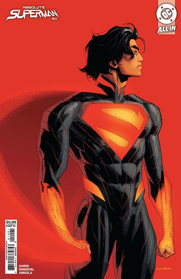 Cover image for Absolute Superman #12