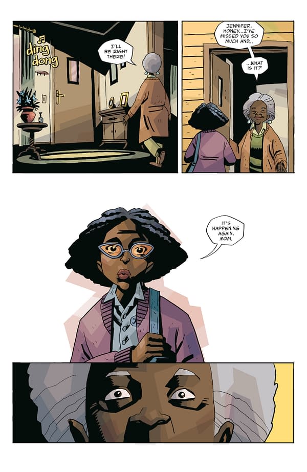 Interior preview page from THE UMBRELLA ACADEMY: PLAN B #3 NATE PIEKOS COVER