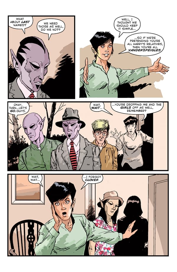 Interior preview page from RESIDENT ALIEN: THE BOOK OF CHANGES #2 STEVE PARKHOUSE COVER