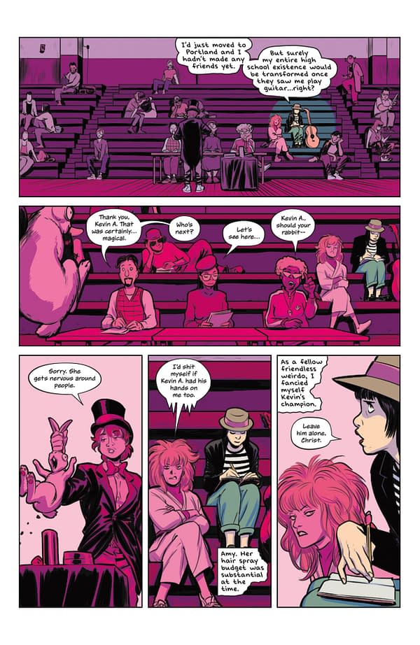 Interior preview page from FML #6 CLAYTON COWLES COVER
