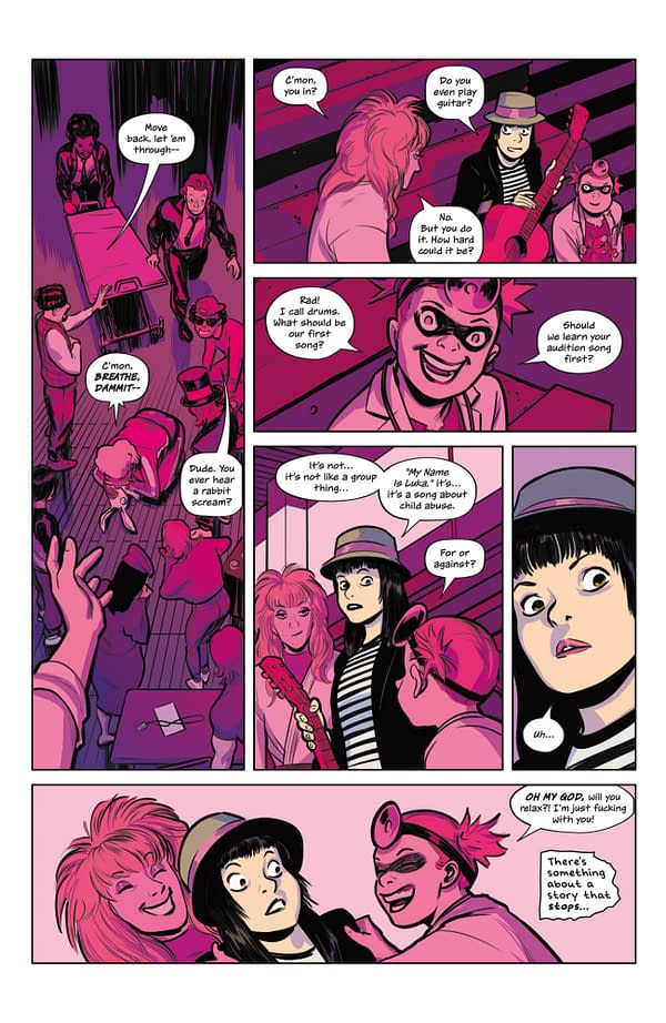 Interior preview page from FML #6 CLAYTON COWLES COVER