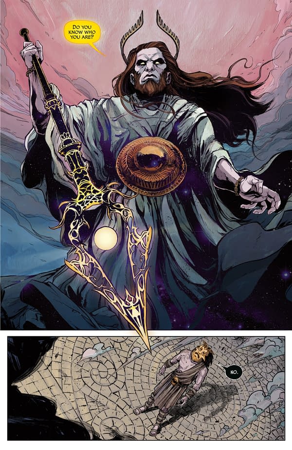 Interior preview page from MAGIC: THE GATHERING: UNTOLD STORIES - ELSPETH #1 CLAYTON COWLES COVER