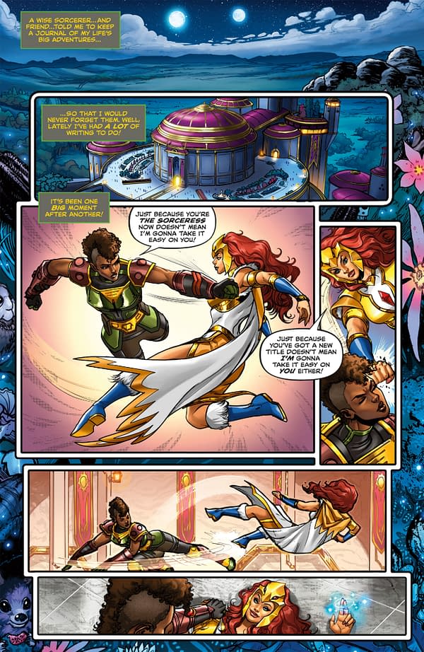 Interior preview page from MASTERS OF THE UNIVERSE: ANDRA ANDWORLD DESIGN COVER