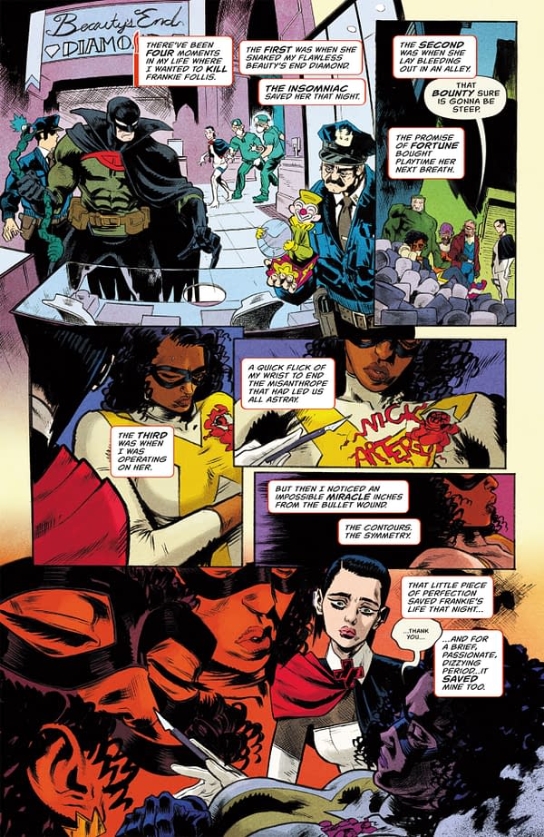 Interior preview page from MINOR THREATS: THE LAST DEVIL LEFT ALIVE #1 IAN HERRING COVER