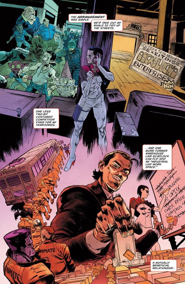 Interior preview page from MINOR THREATS: THE LAST DEVIL LEFT ALIVE #1 IAN HERRING COVER