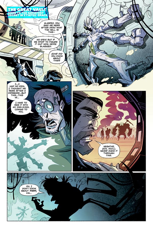 Interior preview page from ARCBOUND #6 RYAN SMALLMAN COVER