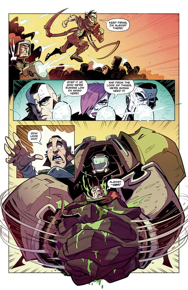 Interior preview page from ARCBOUND #6 RYAN SMALLMAN COVER