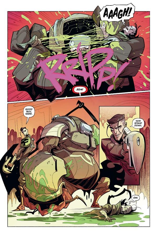 Interior preview page from ARCBOUND #6 RYAN SMALLMAN COVER