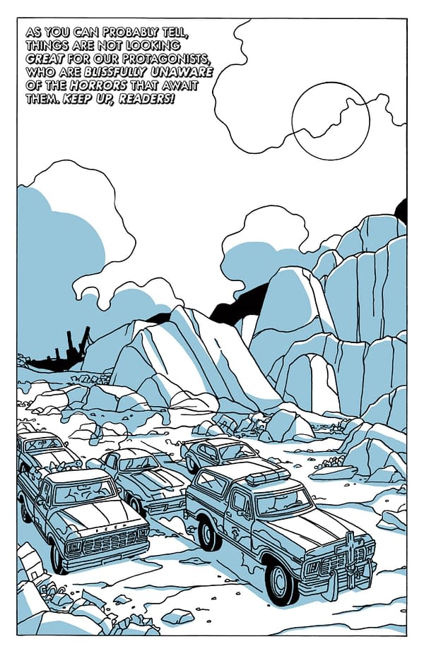 Interior preview page from TRAMPS OF THE APOCALYPSE #3 FRANK CVETKOVIC COVER