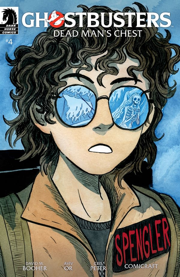 Cover image for GHOSTBUSTERS: DEAD MAN'S CHEST #4 JIMMY BETANCOURT COVER
