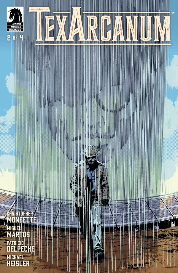 Cover image for TEXARCANUM #2 MICHAEL HEISLER COVER