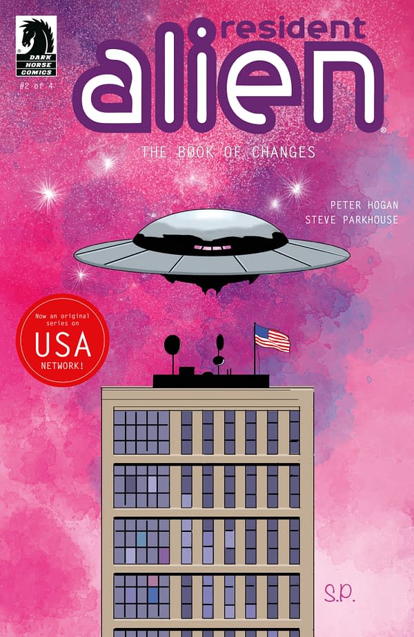 Cover image for RESIDENT ALIEN: THE BOOK OF CHANGES #2 STEVE PARKHOUSE COVER