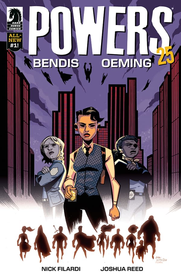 Cover image for POWERS 25 #1 JOSHUA REED COVER