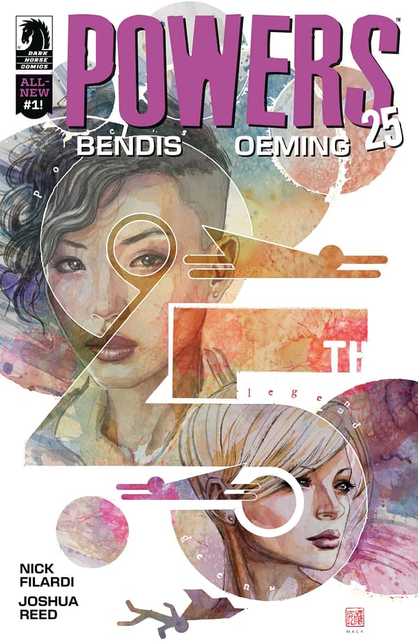 Cover image for Powers 25 #1 (CVR B) (David Mack)