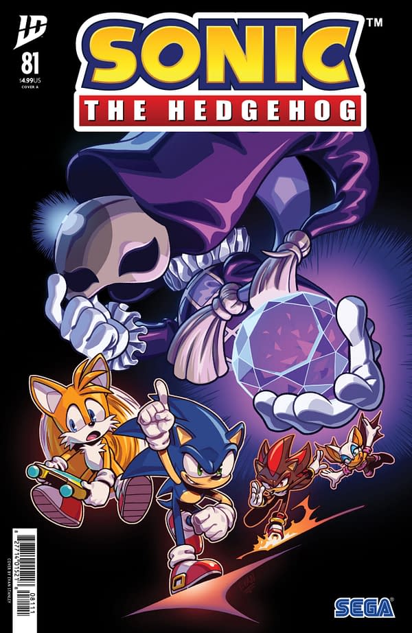 Cover image for SONIC THE HEDGEHOG #81 EVAN STANLEY COVER