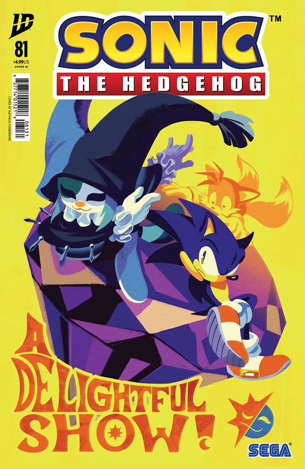 Cover image for Sonic the Hedgehog #81 Variant RI (15) (Fourdraine)