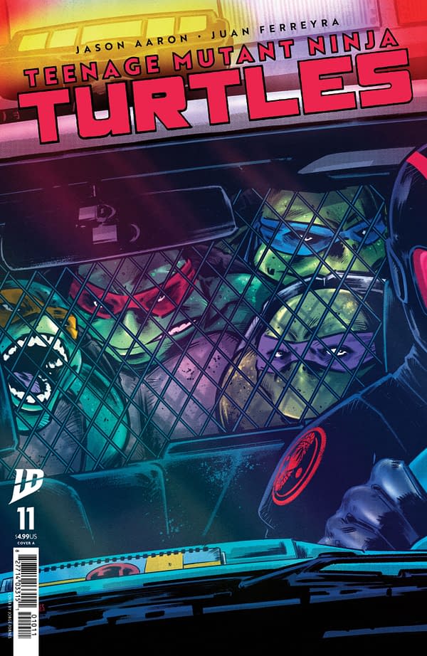 Cover image for TEENAGE MUTANT NINJA TURTLES #11 JORGE FORNéS COVER