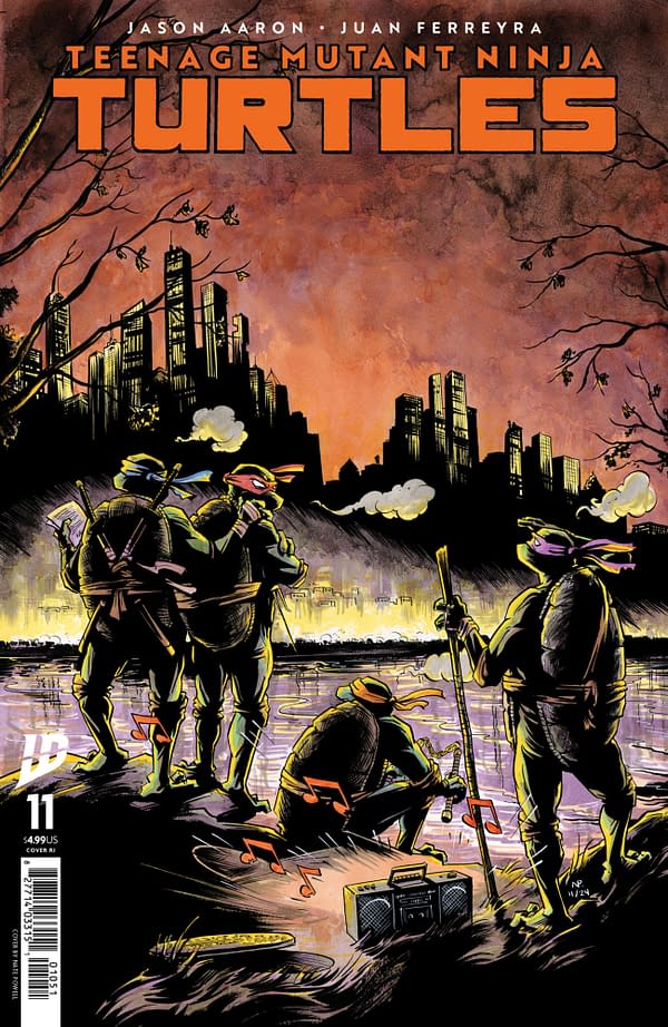 Cover image for Teenage Mutant Ninja Turtles #11 Variant RI (25) (Powell)