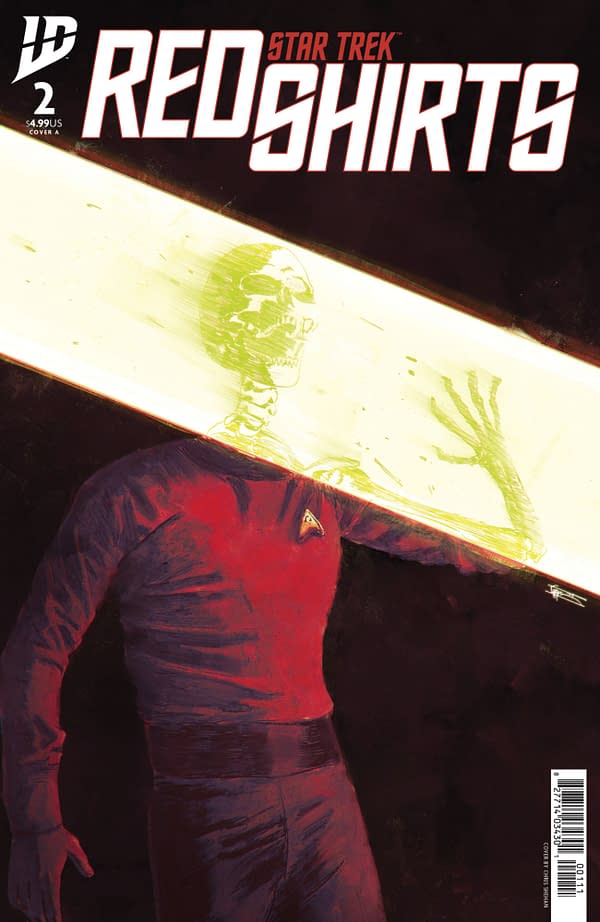 Cover image for STAR TREK: RED SHIRTS #2 CHRIS SHEHAN COVER