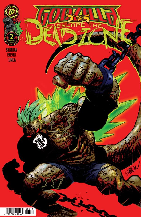 Cover image for Godzilla: Escape the Deadzone [Kai-Sei Era] #2 Variant B (Gedeon)