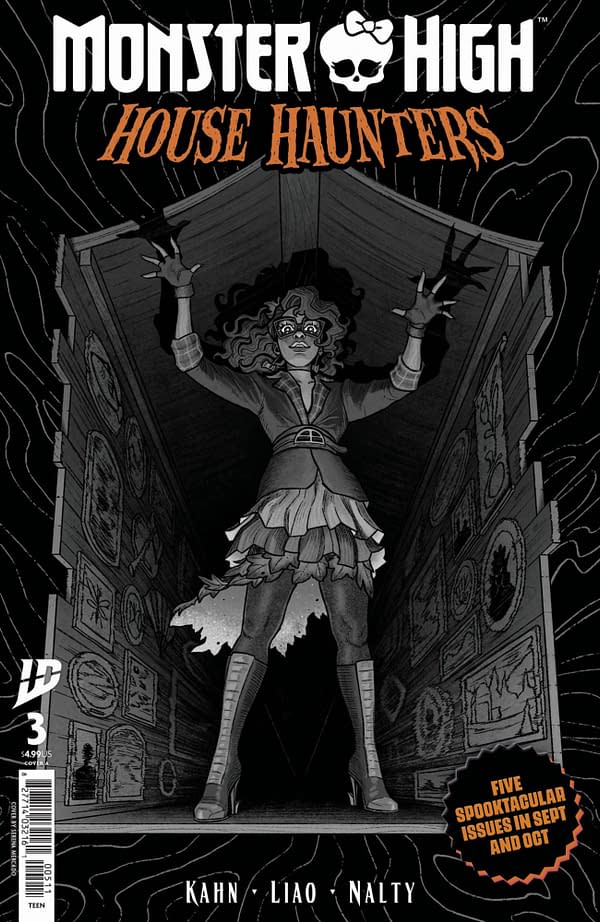 Cover image for MONSTER HIGH: HOUSE HAUNTERS #3 SERENA MERCADO COVER