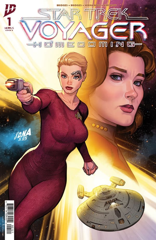 Cover image for Star Trek: Voyager—Homecoming #1 Variant B (Nakayama)