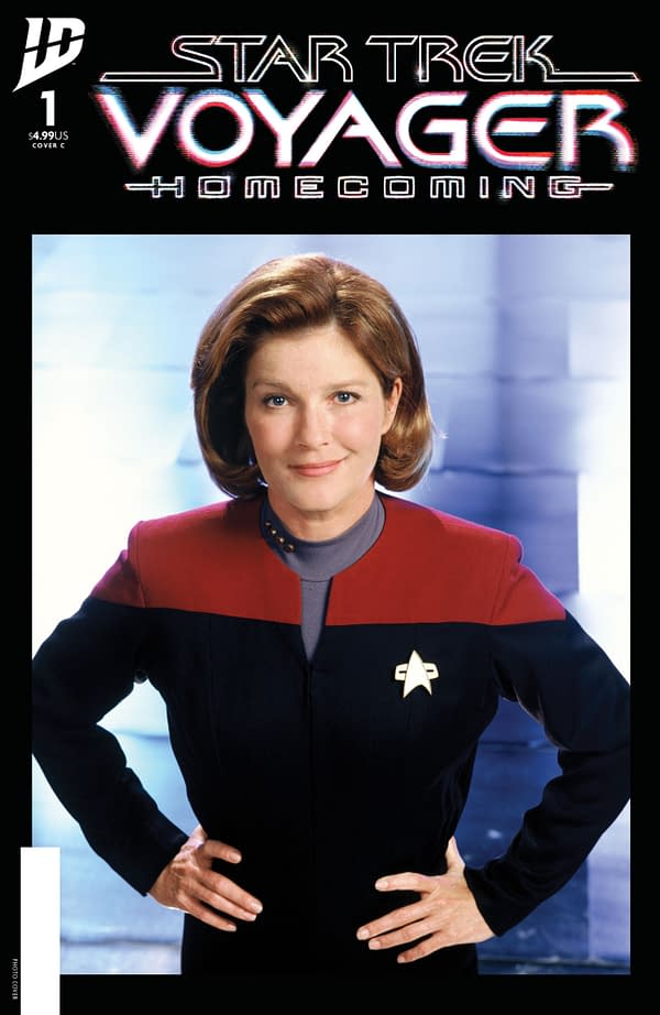 Cover image for Star Trek: Voyager—Homecoming #1 Variant C (Photo Variant)