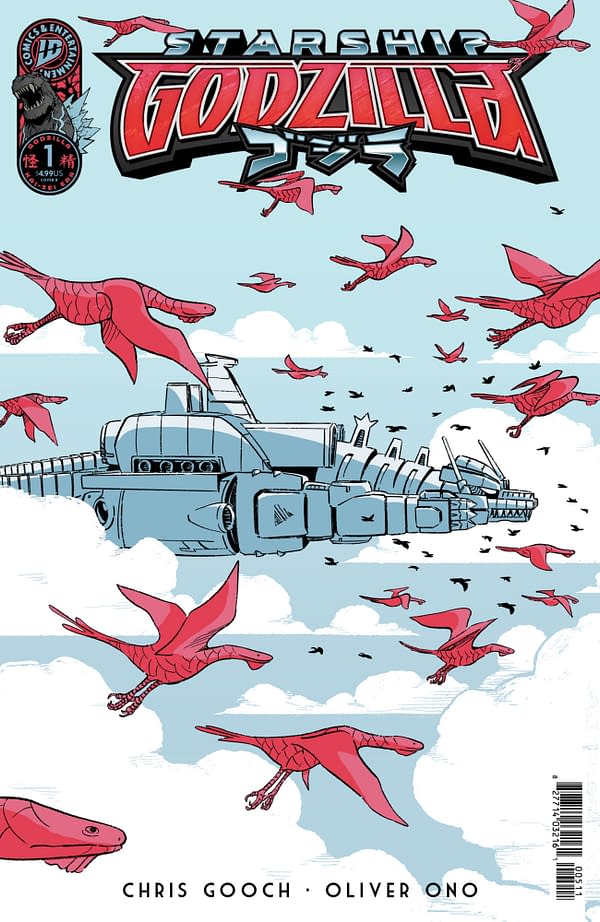 Cover image for Starship Godzilla [Kai-Sei Era] #1 Variant B (Gooch)