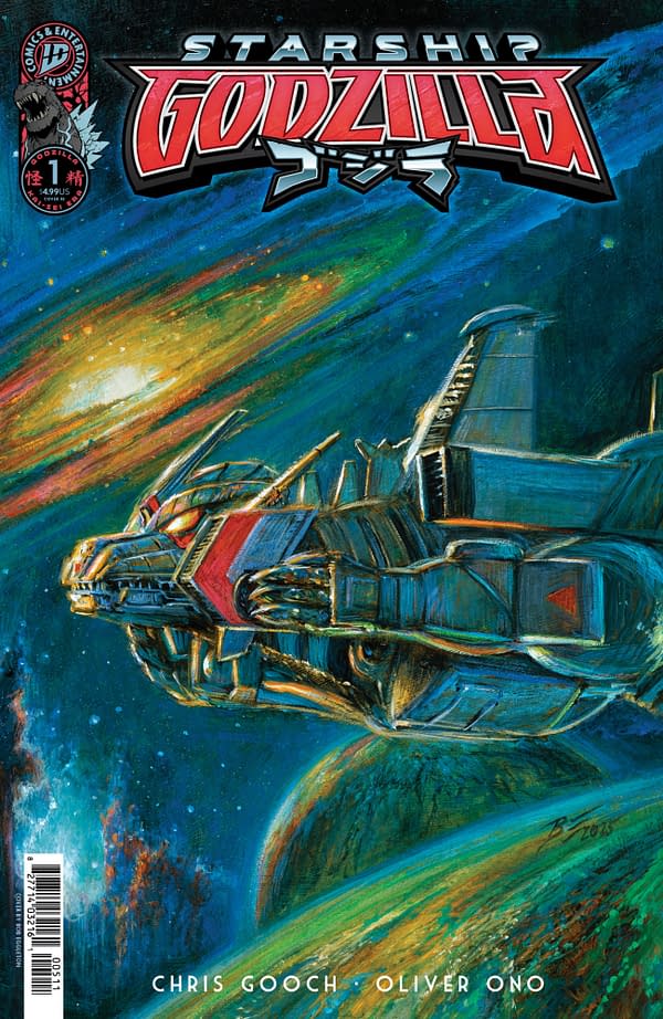 Cover image for Starship Godzilla [Kai-Sei Era] #1 Variant RI (25) (Eggleton)
