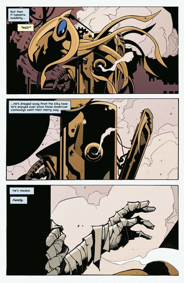 Interior preview page from THE ADVENTURES OF LUMEN N #1 BILL CRABTREE COVER