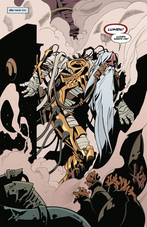 Interior preview page from THE ADVENTURES OF LUMEN N #1 BILL CRABTREE COVER