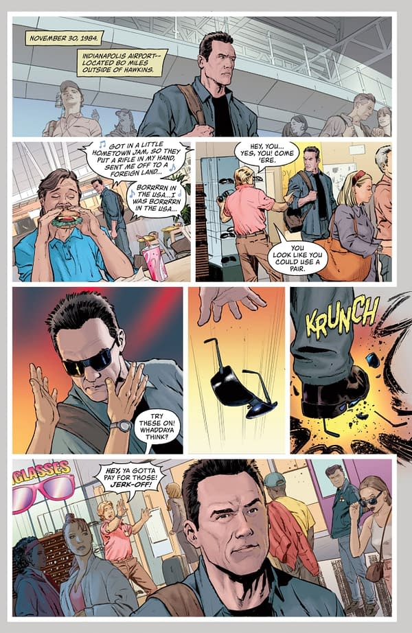 Interior preview page from STRANGER THINGS: TALES FROM HAWKINS 2 #3 NATE PIEKOS COVER