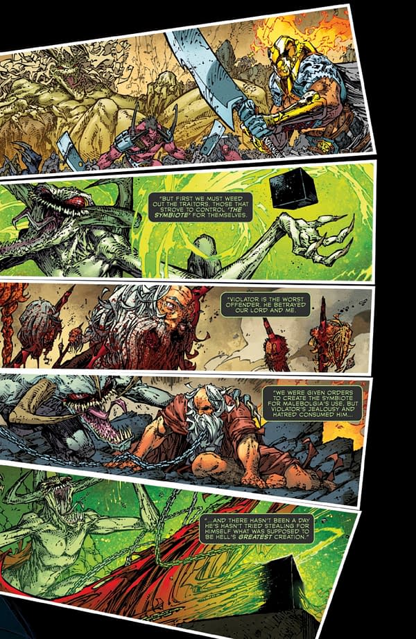 Interior preview page from Spawn #369