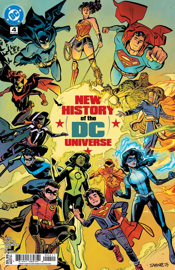 Cover image for New History of the DC Universe #4