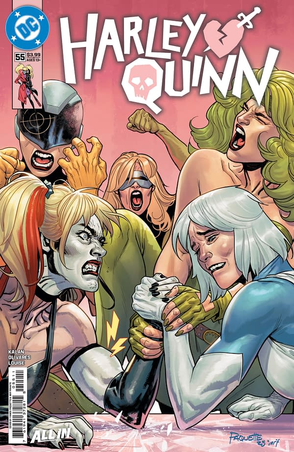 Cover image for Harley Quinn #55