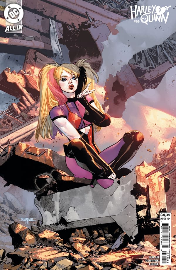 Cover image for Harley Quinn #55
