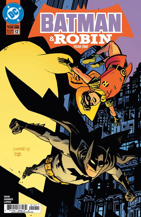 Cover image for Batman and Robin: Year One #12