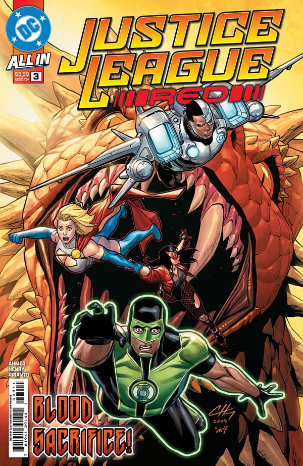 Cover image for Justice League: Red #3