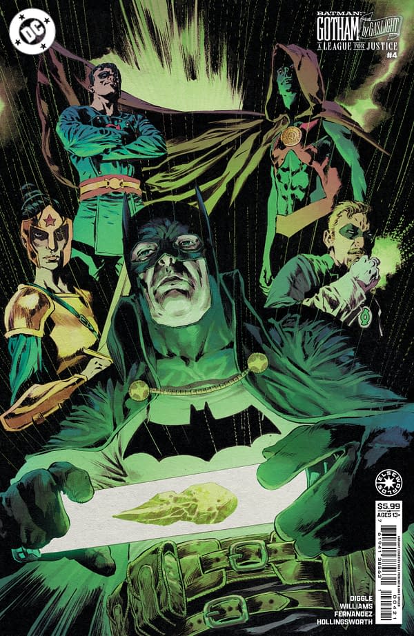 Cover image for Batman: Gotham by Gaslight - A League for Justice #4