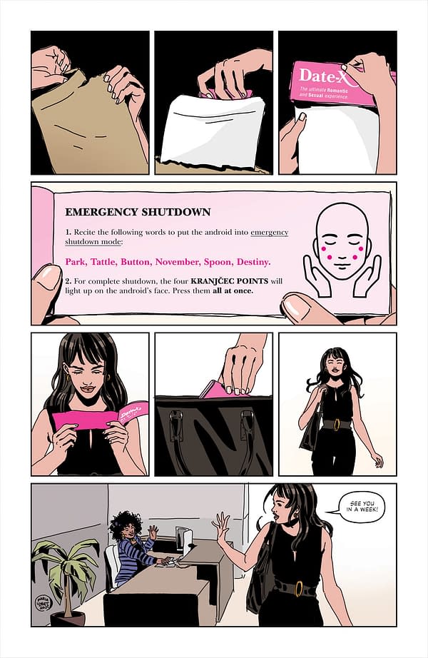Interior preview page from Artificial #2