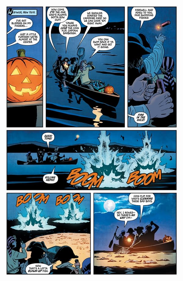 Interior preview page from Hornsby and Halo #11